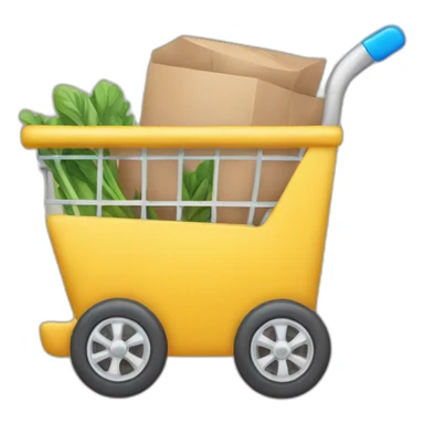 Carrito de compra sticker