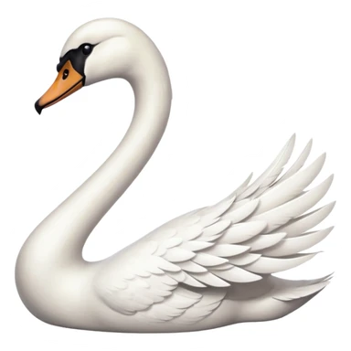 Swan sticker