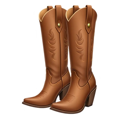 Cowgirl boots sticker