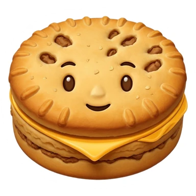 one biscuit sticker