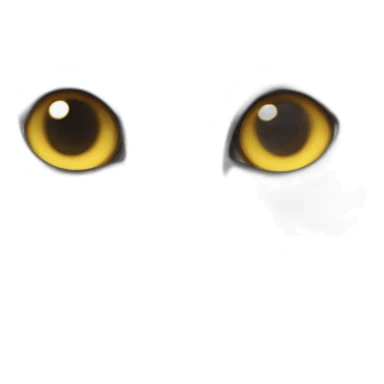 Chuncky grey British shorthair golden eyes sticker