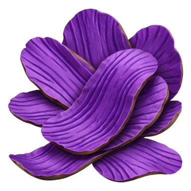 purple potato chips sticker