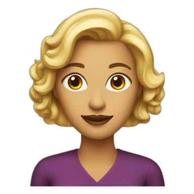 talent recruiter woman sticker