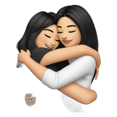 kendall jenner hugging kylie jenner sticker