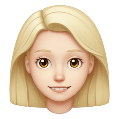 awkward forced Half smile smirk sticker