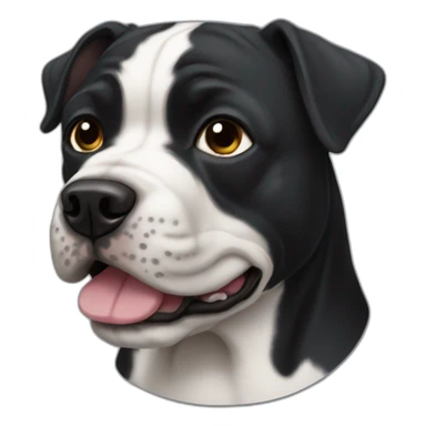 black-french-buldog sticker