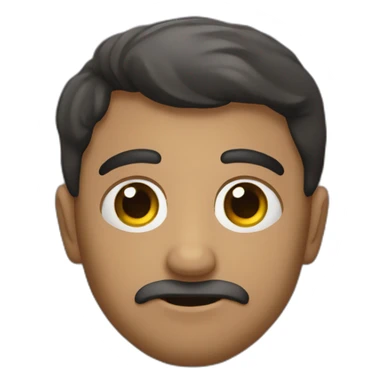 Filosofo griego con anteojos negros sticker