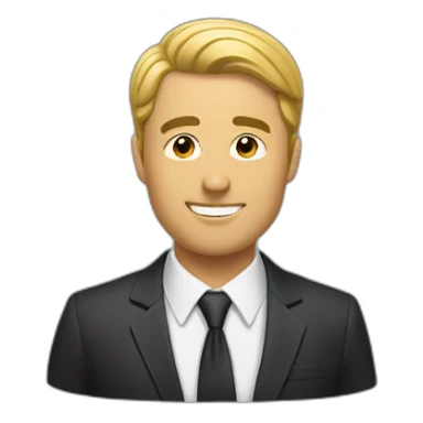 The best man sticker