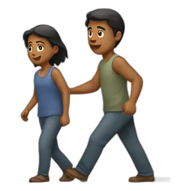 two steps ahead sticker