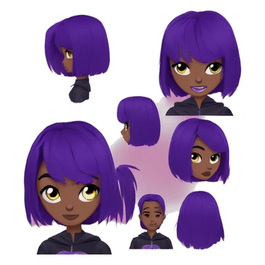 Teen Titans go raven cute sticker