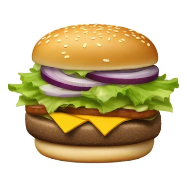 big mac from mcdonald’s  sticker