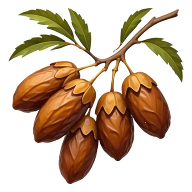 cluster of dates on a branch sticker