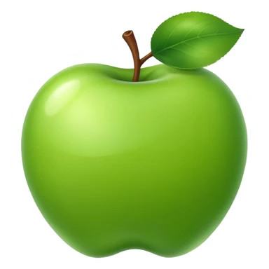 transformer green apple sticker