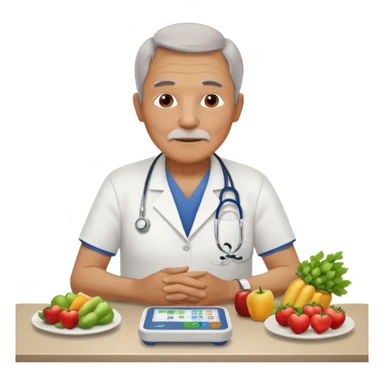 puedes crear una imagen de un abuelo de 63 años con una enfermedad cardiovascular?? pero puedes poner donde creas adecuado ya sea al rededor o donde se vea vbien habitos saludables como buena alimentacion signos vitales.. sticker
