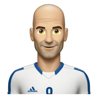 Zinedine Zidane  sticker
