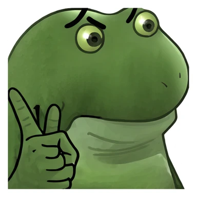 Smile with the middlefinger sticker