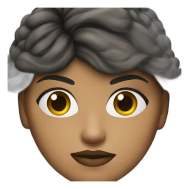 Female Nick Fury sticker