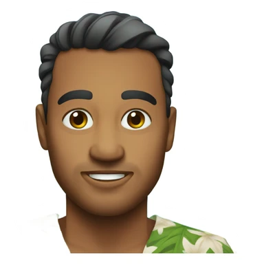 Hawaiian islands sticker