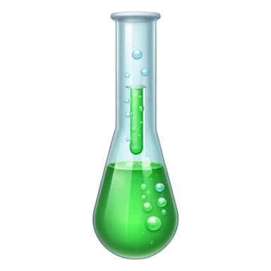 test tube chemical sticker