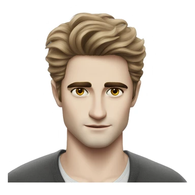 Edward Cullen semi realistic sticker