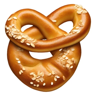 auntie anne’s sweet almond pretzel sticker
