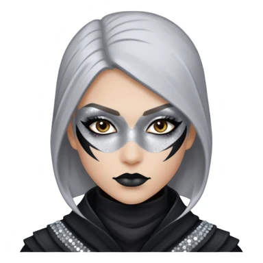 Glitter assassin sticker