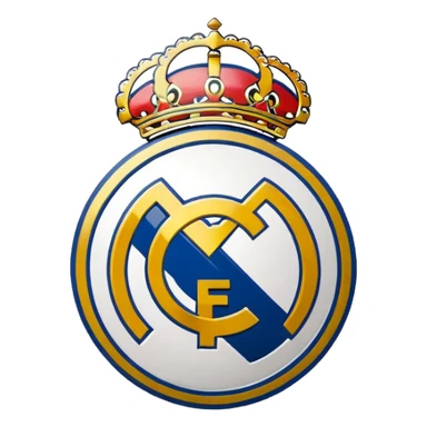 Real madrid logo sticker
