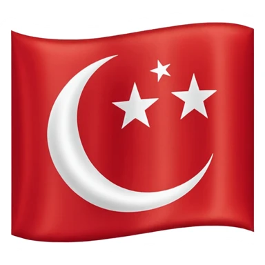 Flag of the Ottoman Empire 1453 sticker
