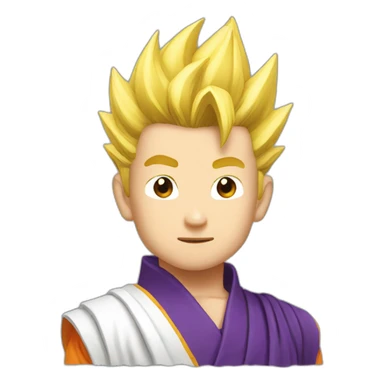 san gohan sticker