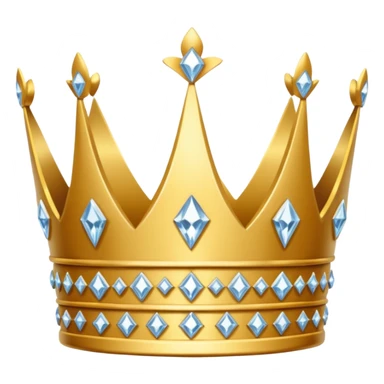 diamond queen crown sticker