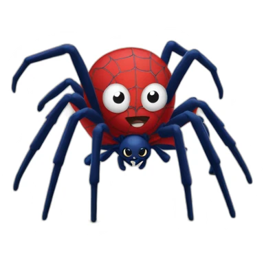 richmond spiders mascot itsty the spider  sticker