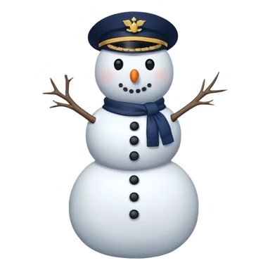 Special Navy Warfare snowman sticker