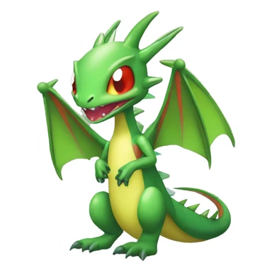 Full body sharp edgy shiny punk colorful Fairy-Flygon-Scyther-grovyle sticker