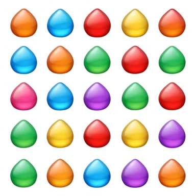 gum drop adel emji sticker