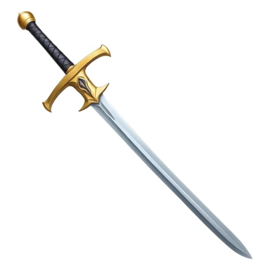 a sharp sword with metallic blade, kılıç sticker