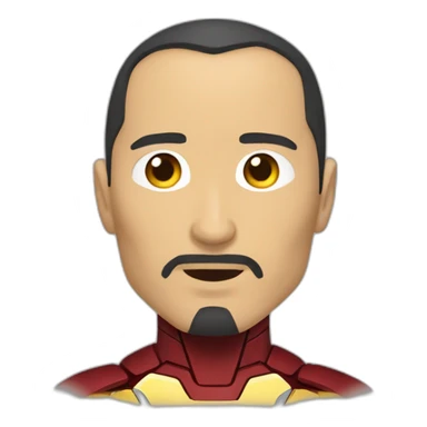 SuperHero Kazakh man like_ironman_style sticker