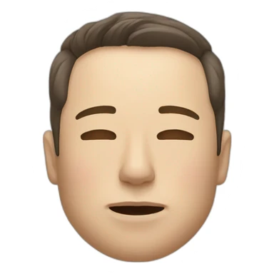 Sleeping. Elon_musk sticker