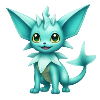 Vaporeon full body sticker