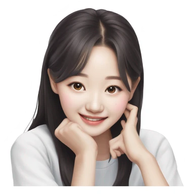 Jang wonyoung asian kpop cute girl  sticker