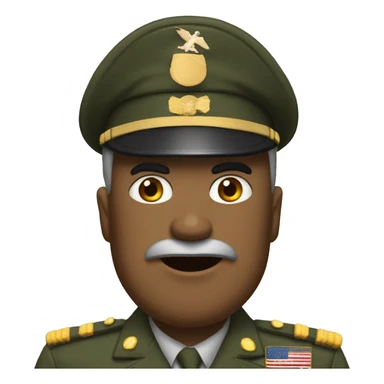 general of army usa angry sticker