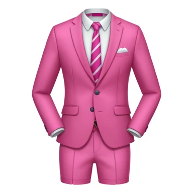 Rugby Fashion sort suit pink without man sticker
