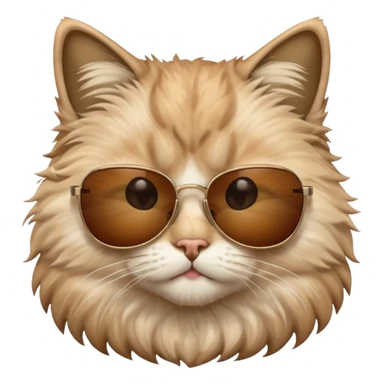 Cat wearing sunglasses mashallah 🥰 sticker