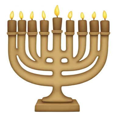 Menorah sticker