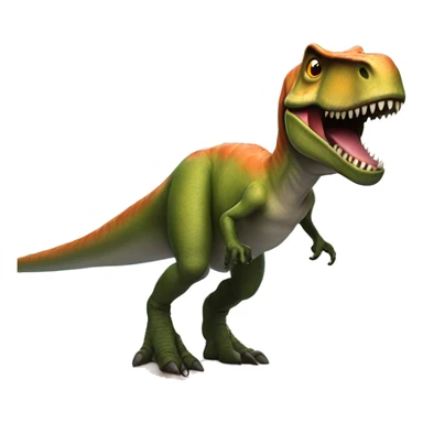 T-Rex on a surfboard sticker