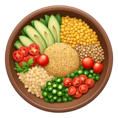 Quinoa bowl  sticker