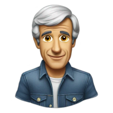 Jean Paul Belmondo sticker