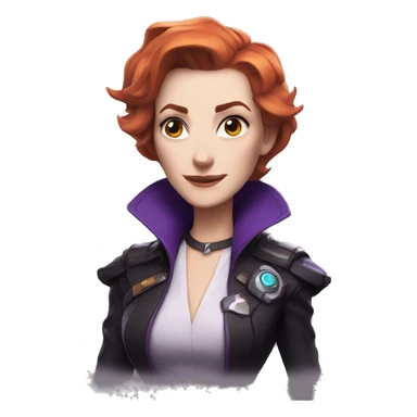 Moira from Overwatch  sticker
