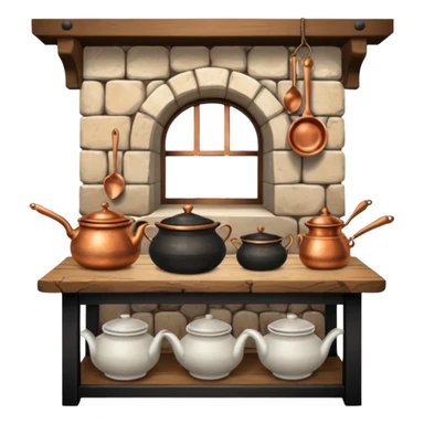 royal kitchen 16th century sticker