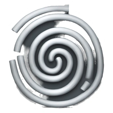 Metal coil sticker