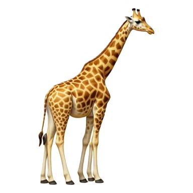 cinematic-giraffe-realistic-full-body-standing-emoji,-towering-elegantly-over-the-savanna,-long-neck-arched-slightly,-head-tilted-dramatically,-sleek-golden-coat-with-bold-brown-patches,-large-dark-eyes-exuding-playful-wisdom,-simplified-yet-realistic-focused-features,-highly-detailed,-glowing-with-an-almost-sarcastic-glow sticker